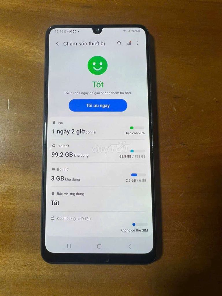 Samsung Galaxy A32 128GB Xanh. Mua bán Điện thoại tại Quận Bình Tân Tp Hồ Chí Minh được đăng bởi hai dang  hình 1