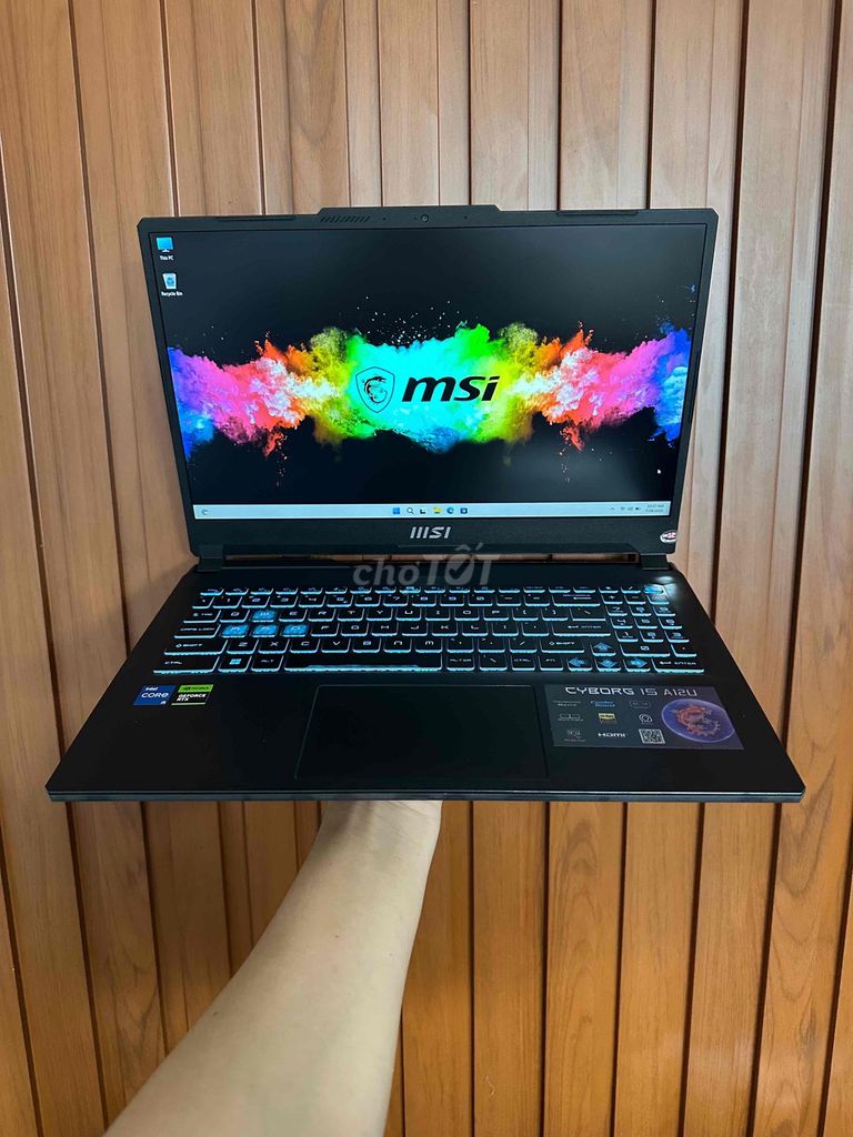 MSI Cyborg 15 A12UC i5-12450H 16/512G RTX 3050 4Gb. Mua bán Laptop tại Thành phố Buôn Ma Thuột Đắk Lắk được đăng bởi Laptop Tiệm Cầm Đồ Nguyễn Phương hình 1