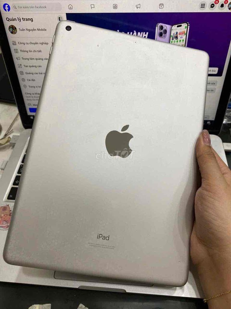 iPad Gen 9 64G ZA/A Wifi Pin 89% giá rẻ. Mua bán Máy tính bảng tại Quận 3 Tp Hồ Chí Minh được đăng bởi Tuấn Nguyễn hình 1