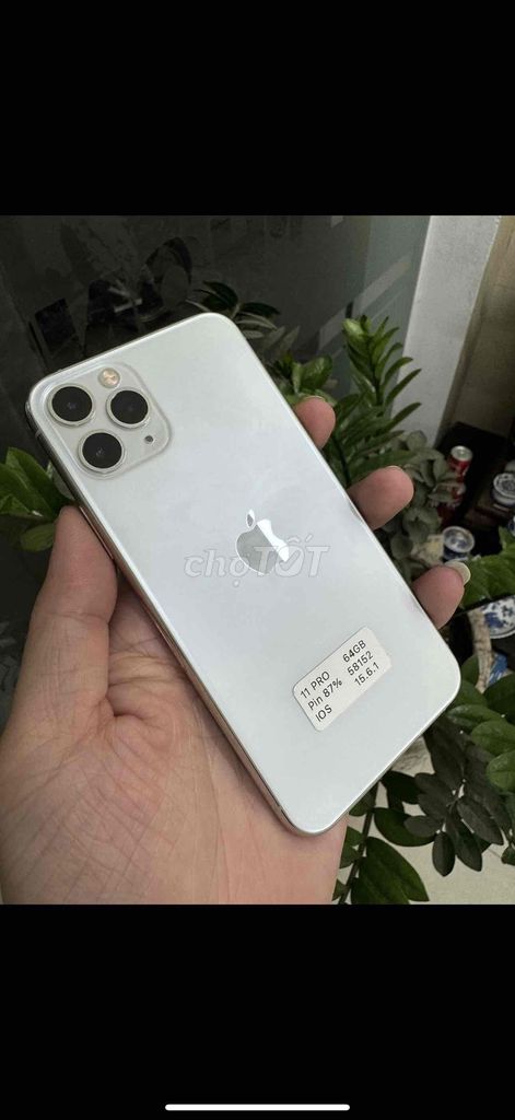 iphone 11pro 64gb zin full cn đẹp keng ios 15.6.1. Mua bán Điện thoại tại Quận Hoàng Mai Hà Nội được đăng bởi Ngọc Sơn hình 1