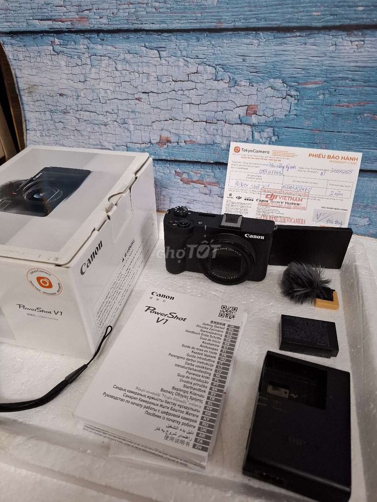 Canon PowerShot V1 Mới 99%. bh 7/2027. Mua bán Máy ảnh, Máy quay tại Quận 1 Tp Hồ Chí Minh được đăng bởi PG hình 1