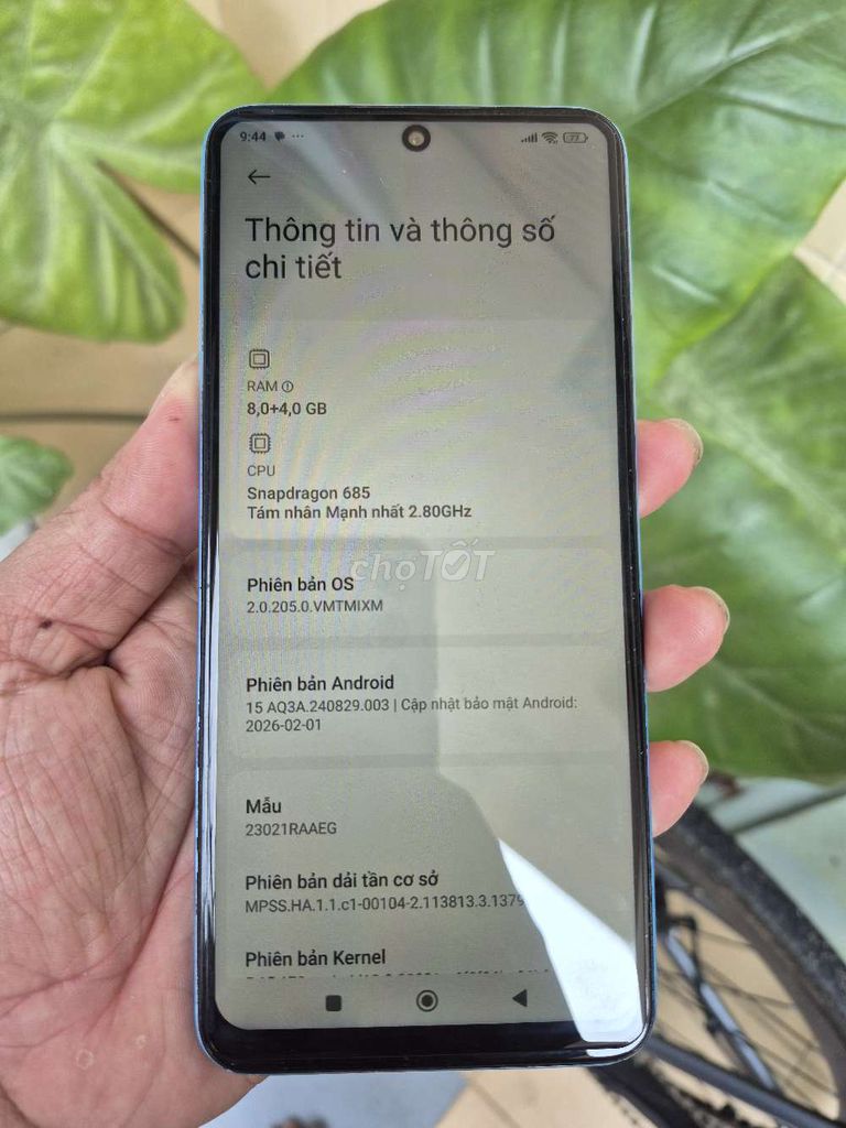 Xiaomi Redmi Note 12 8GB/128GB Xanh. Mua bán Điện thoại tại Quận Hải Châu Đà Nẵng được đăng bởi hieu nguyen  hình 1