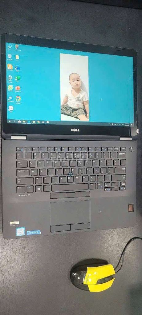 Bán laptop Dell core i7 gen6 7470 màn 2k cảm ứng