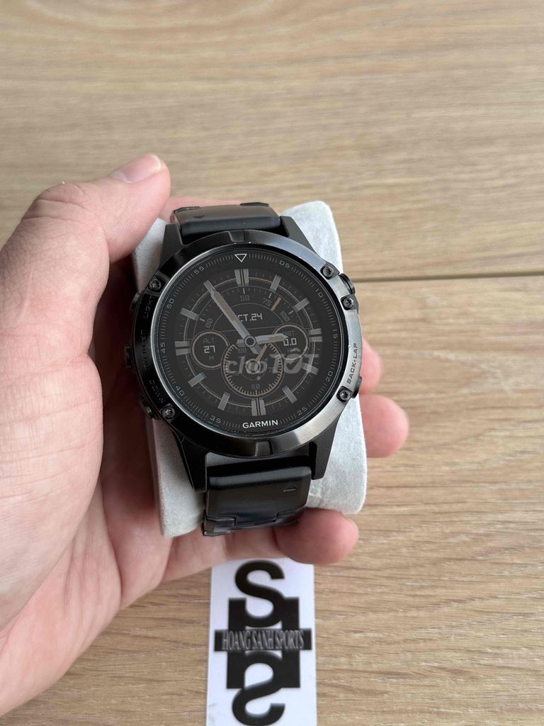 GARMIN FENIX 5 SAPPHIRE KÈM 2 DÂY