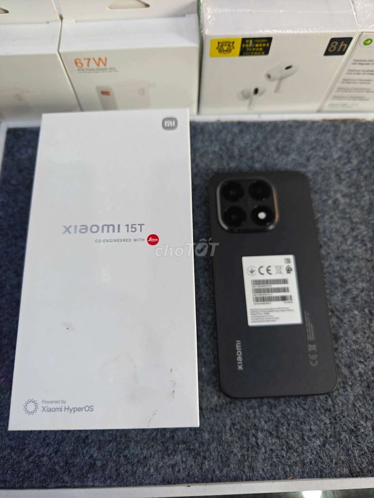 Xiaomi 15T 12GB/256GB Đen. Mua bán Điện thoại tại Thành phố Vĩnh Long Vĩnh Long được đăng bởi Nguyễn Anh Tuấn  hình 1