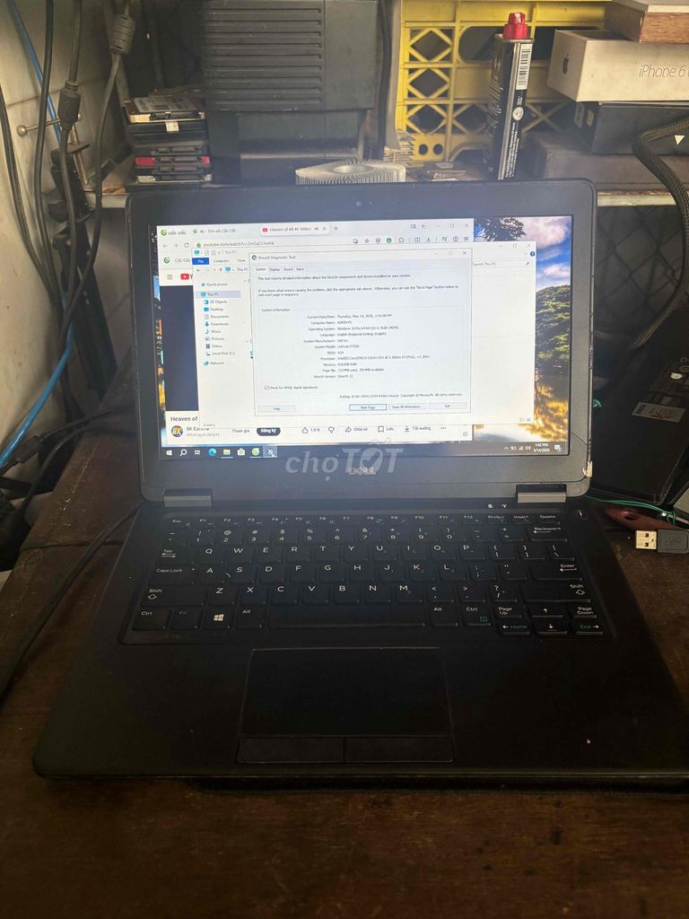 dell E7250 i5 5 5300 8/128 ok mọi chức năng. Mua bán Laptop tại Huyện Nhà Bè Tp Hồ Chí Minh được đăng bởi mua bán đồ củ hình 1