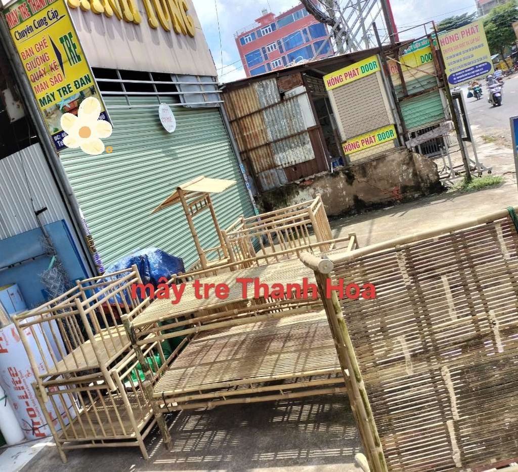 Giường Tre tự nhiên Đa dạng. Mua bán Giường, chăn ga gối nệm tại Quận 12 Tp Hồ Chí Minh được đăng bởi Thanh Hoa hình 1