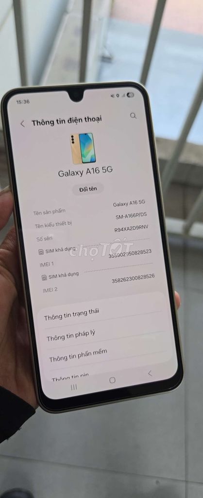 Samsung A16 8/256g. Mua bán Điện thoại tại Quận 7 Tp Hồ Chí Minh được đăng bởi thuỷ hình 1