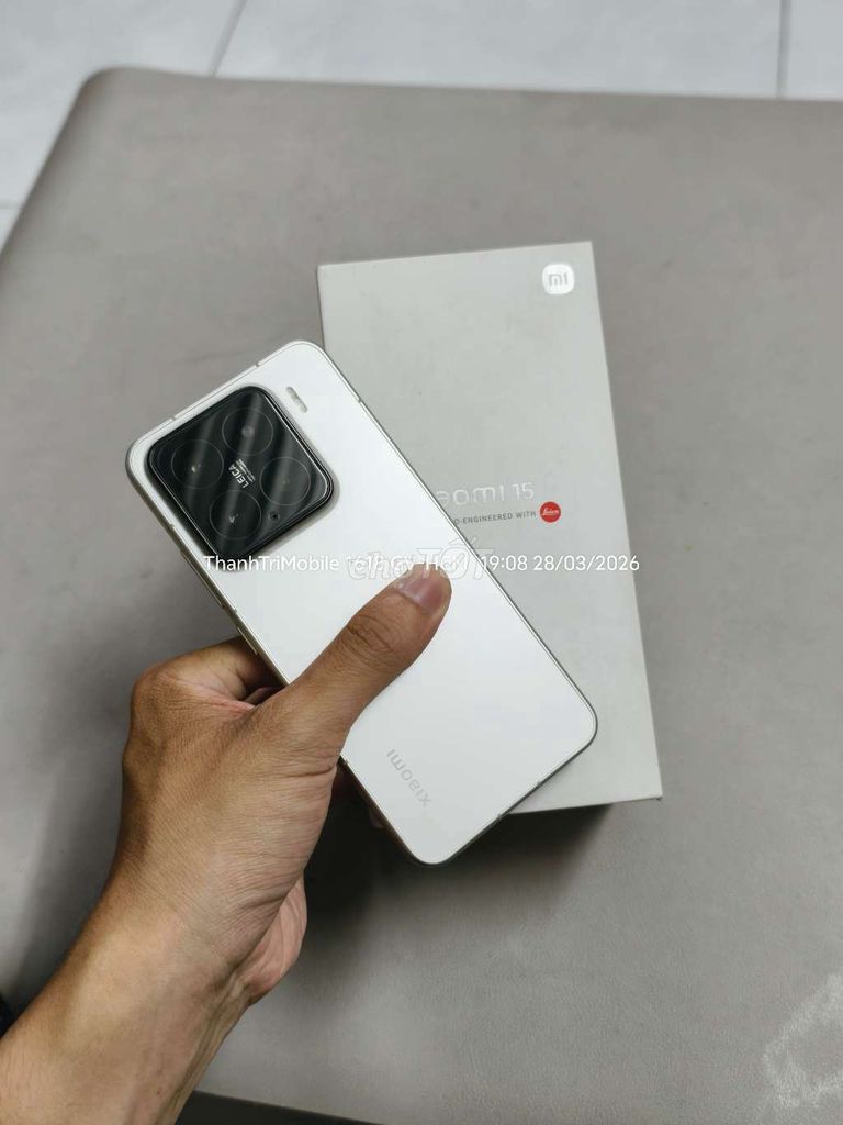 Xiaomi Mi 15 Trắng 12/256 fullbox ROM Quốc Tế. Mua bán Điện thoại tại Quận Gò Vấp Tp Hồ Chí Minh được đăng bởi Thanh Tri hình 1
