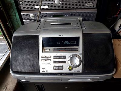 Thanh lý máy cassette hát Aiwa băng đĩa MD AM FM