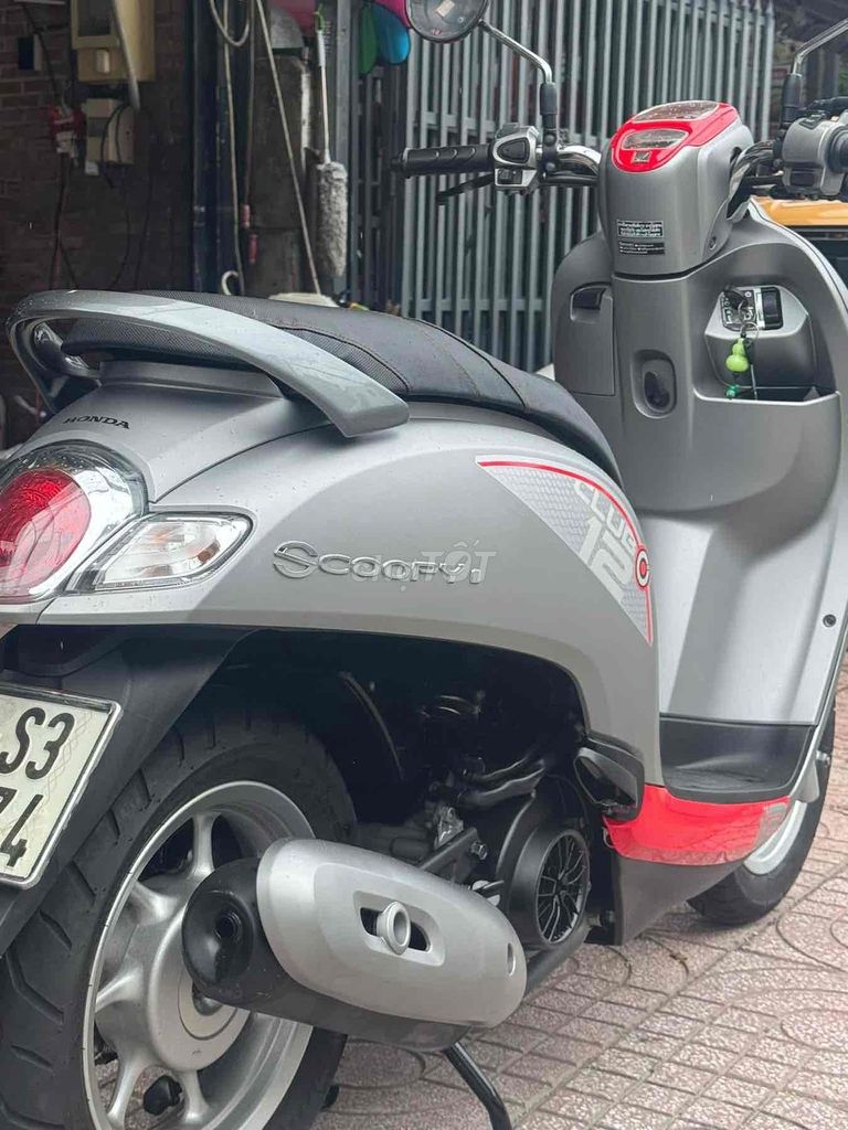 Honda Scoopy 2019 Таиланд серый