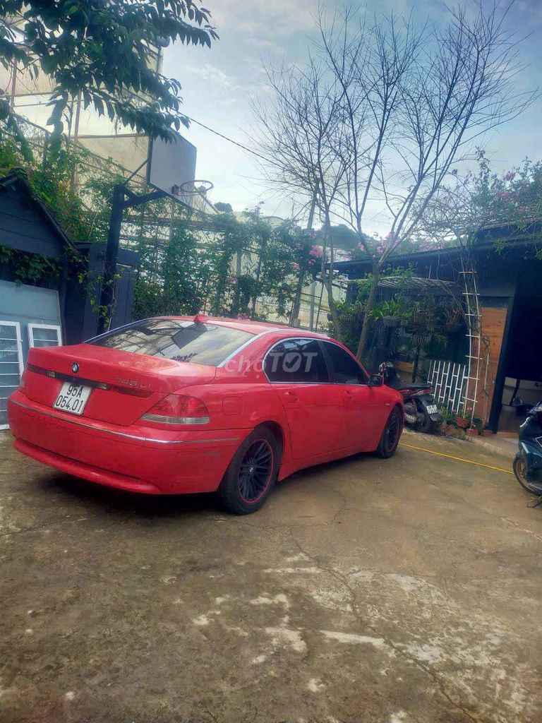 BMW 745Li màu Đỏ. Mua bán Ô tô tại Quận 1 Tp Hồ Chí Minh được đăng bởi Thanh  hình 7