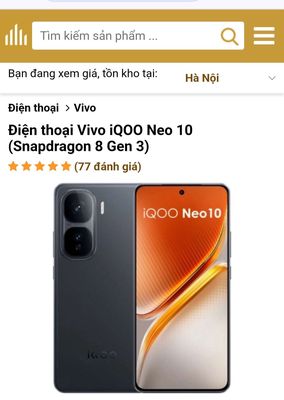 iqoo neo 10 nguyên seal 12/256 màu đen. Mua bán Điện thoại tại Thị xã Bến Cát Bình Dương được đăng bởi thành văn