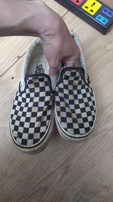 Vans Checkerboard Slip-on chính hãng size 40