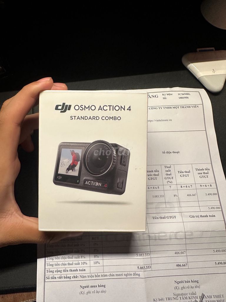 DJI Osmo Action 4 Máy quay hành động Đen. Mua bán Máy ảnh, Máy quay tại Thị xã Bến Cát Bình Dương được đăng bởi Hoàng Hải hình 1