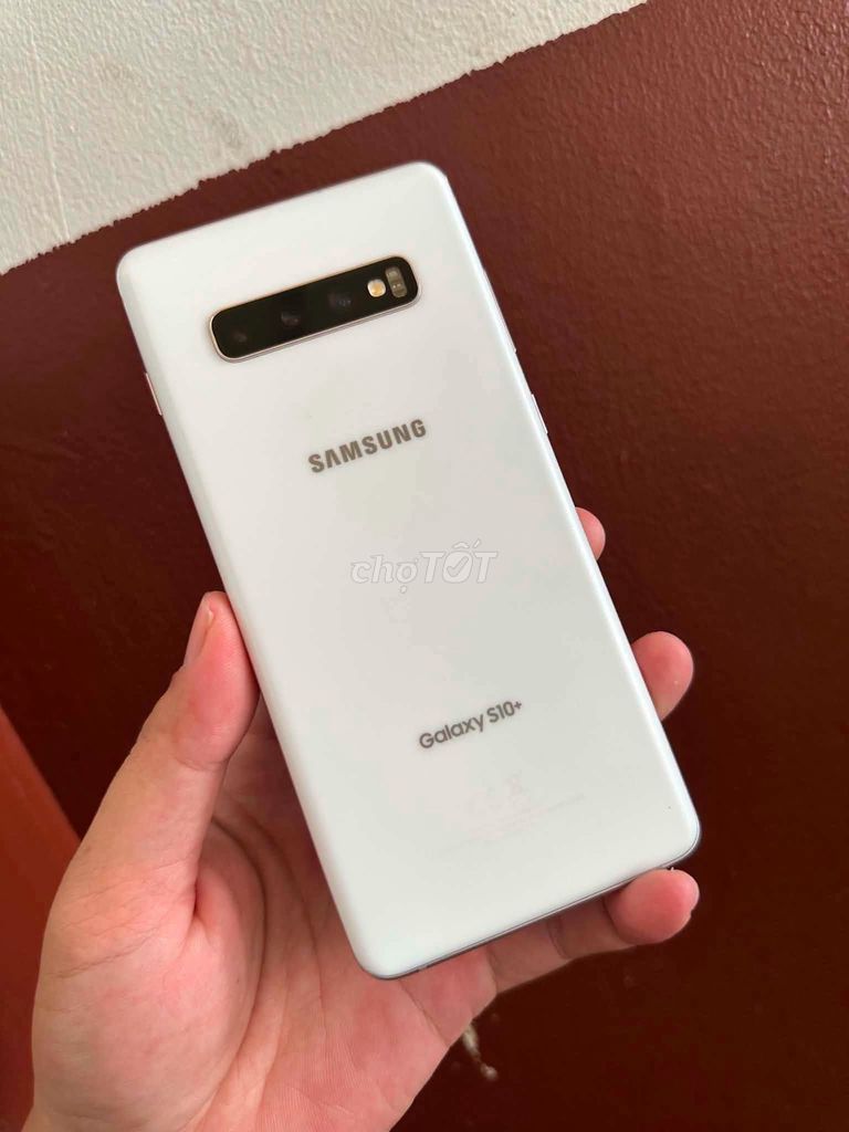 Samsung Galaxy S10+ 8GB/512GB Trắng Like New. Mua bán Điện thoại tại Thành phố Biên Hòa Đồng Nai được đăng bởi Hội Đồ Điện Tử hình 1