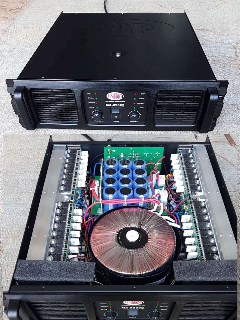Cục đẩy công suất Beyma MA-8200II Đen. Mua bán Tivi, Âm thanh tại Huyện Hớn Quản Bình Phước được đăng bởi Tuấn Trịnh hình 1