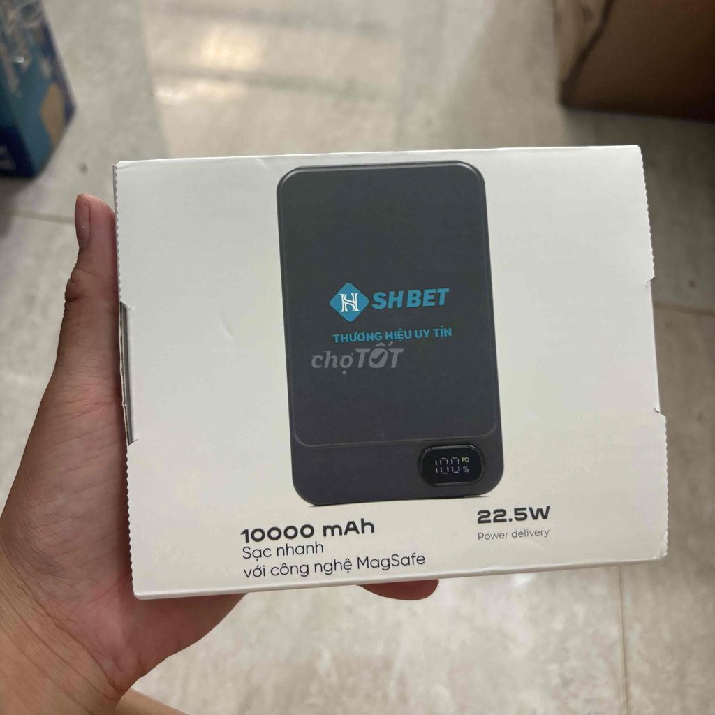 Sạc dự phòng 10000mAh MagSafe 22.5W. Mua bán Phụ kiện (Màn hình, Chuột...) tại Huyện Phú Giáo Bình Dương được đăng bởi Linh Tâm hình 1