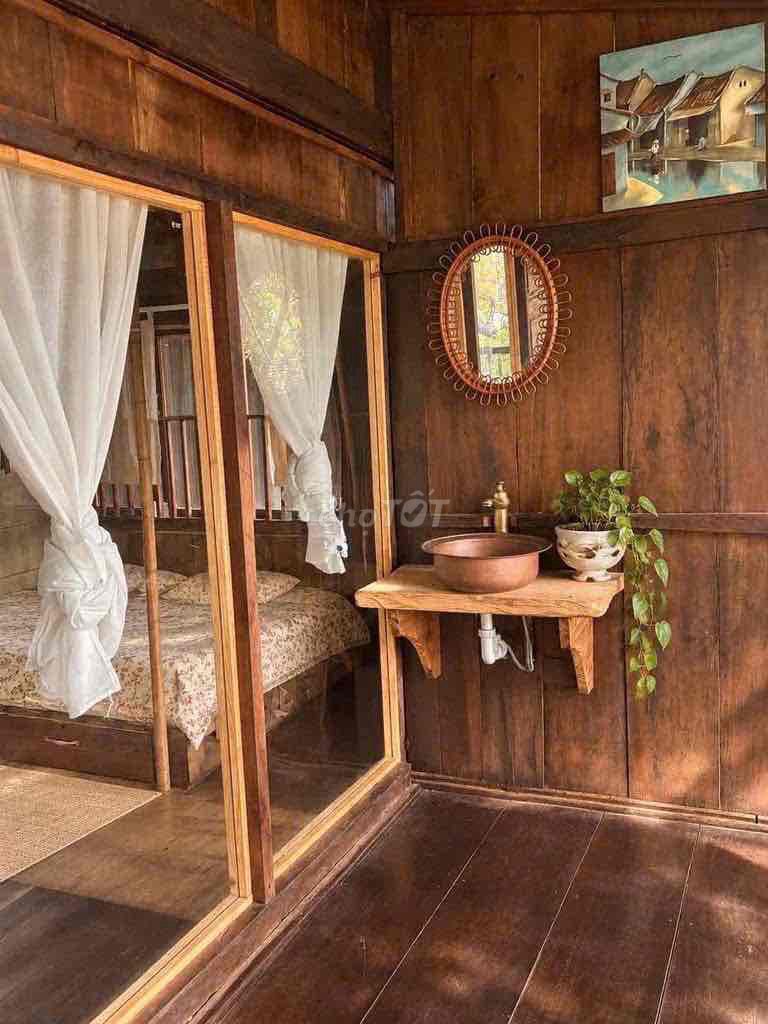 Green 2-bedroom garden house with fireplace near Đặng Thái Thân — photo 4