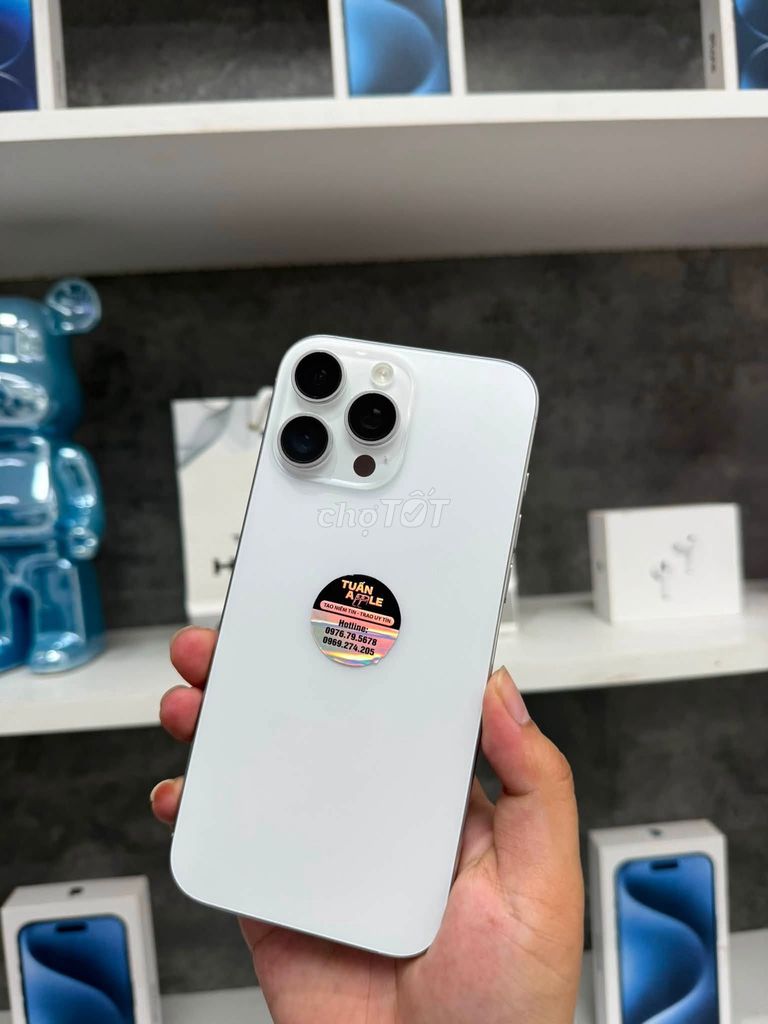 Apple iPhone 16 Pro Max 256GB Trắng 99%. Mua bán Điện thoại tại Quận Gò Vấp Tp Hồ Chí Minh được đăng bởi Hội Đồ Điện Tử hình 1