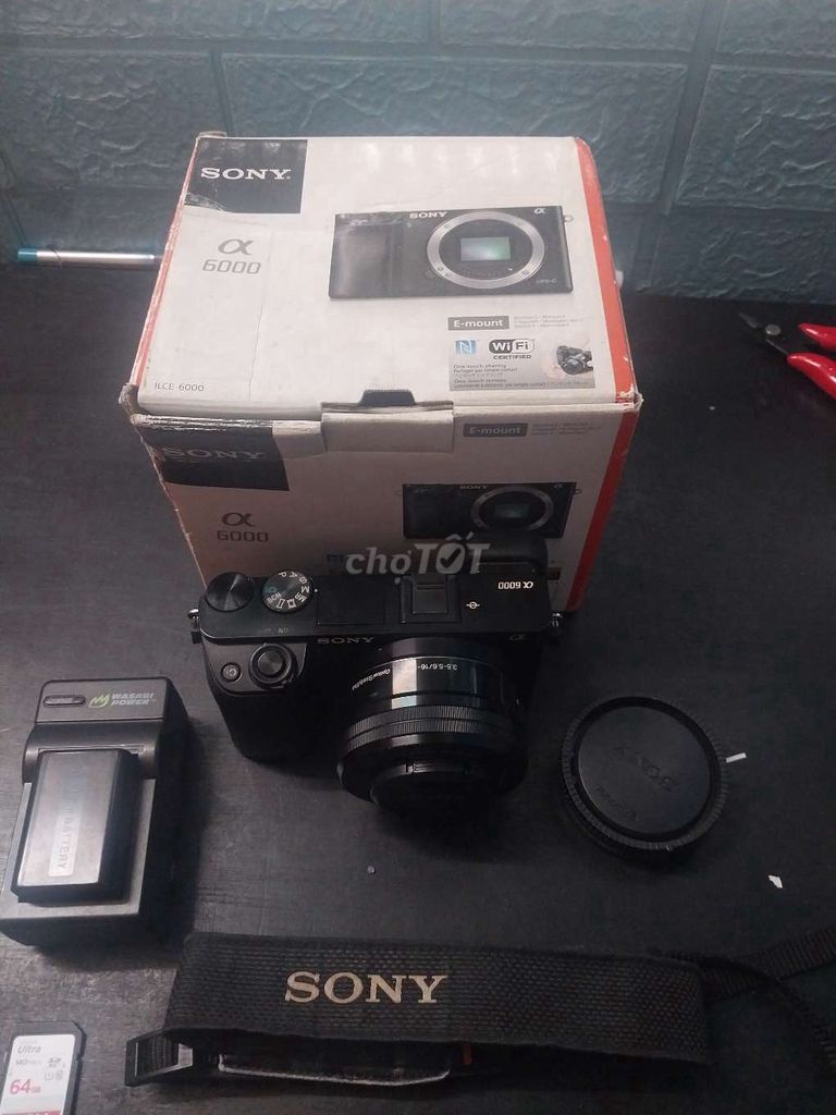 Máy ảnh Sony A6000 Đen 24.3MP. Mua bán Máy ảnh, Máy quay tại Quận 7 Tp Hồ Chí Minh được đăng bởi Nguyễn Lợi hình 1