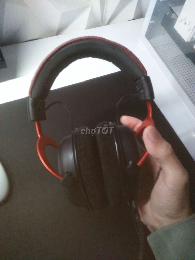 Tai nghe HyperX Cloud 2 Đen, Đỏ kèm DAC. Mua bán Tivi, Âm thanh tại Huyện Châu Thành Bến Tre được đăng bởi Nhựt Tân hình 1