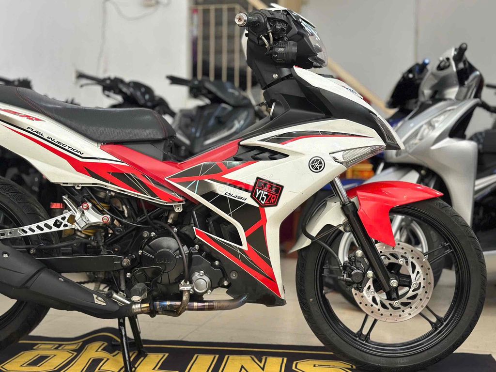 Yamaha Exciter 150 2017 красно-белый, светодиод, 2016, номер 61