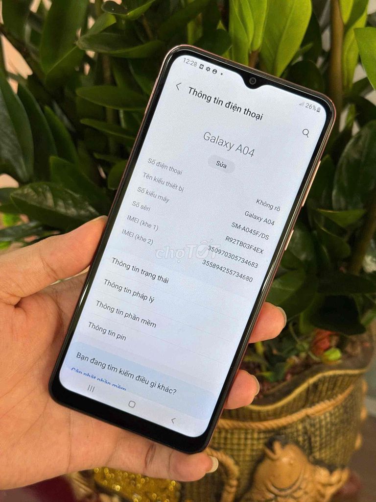 Samsung Galaxy A04 64GB Hồng. Mua bán Điện thoại tại Thành phố Bắc Ninh Bắc Ninh được đăng bởi Phan Công Quý hình 1