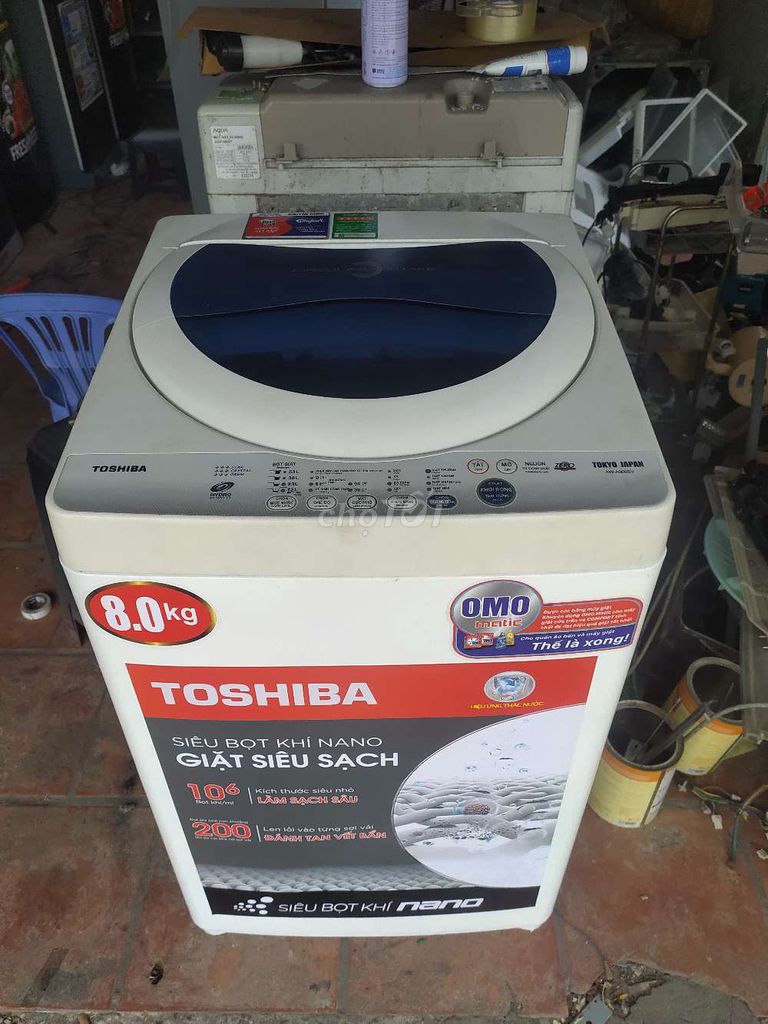 Máy giặt Toshiba 8kg Đã qua sử dụng. Mua bán Máy giặt tại Huyện Trảng Bàng Tây Ninh được đăng bởi Phan Phượng hình 1