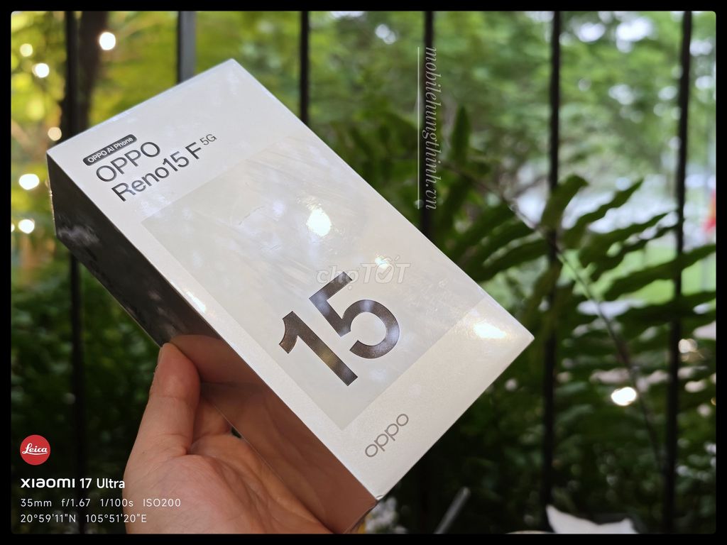 Oppo Reno 15F 256GB Xanh Mới tinh hàng chính hãng. Mua bán Điện thoại tại Quận Hoàng Mai Hà Nội được đăng bởi mobilehungthinh hình 1
