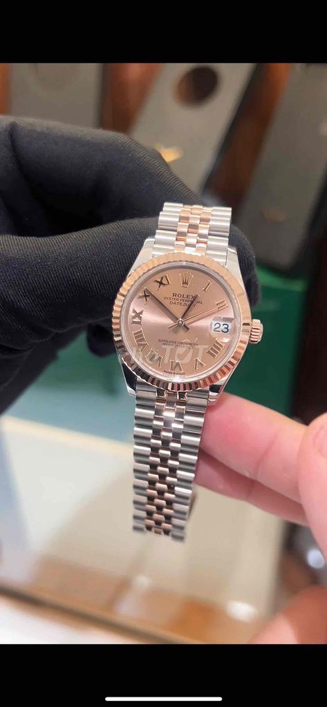 rolex datejust 278271 pink la mã