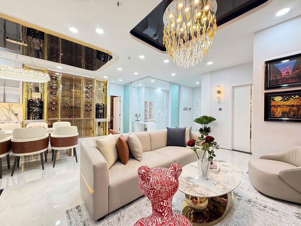 Vinhomes Golden River Bason 2-комнатная квартира в аренду 79м2