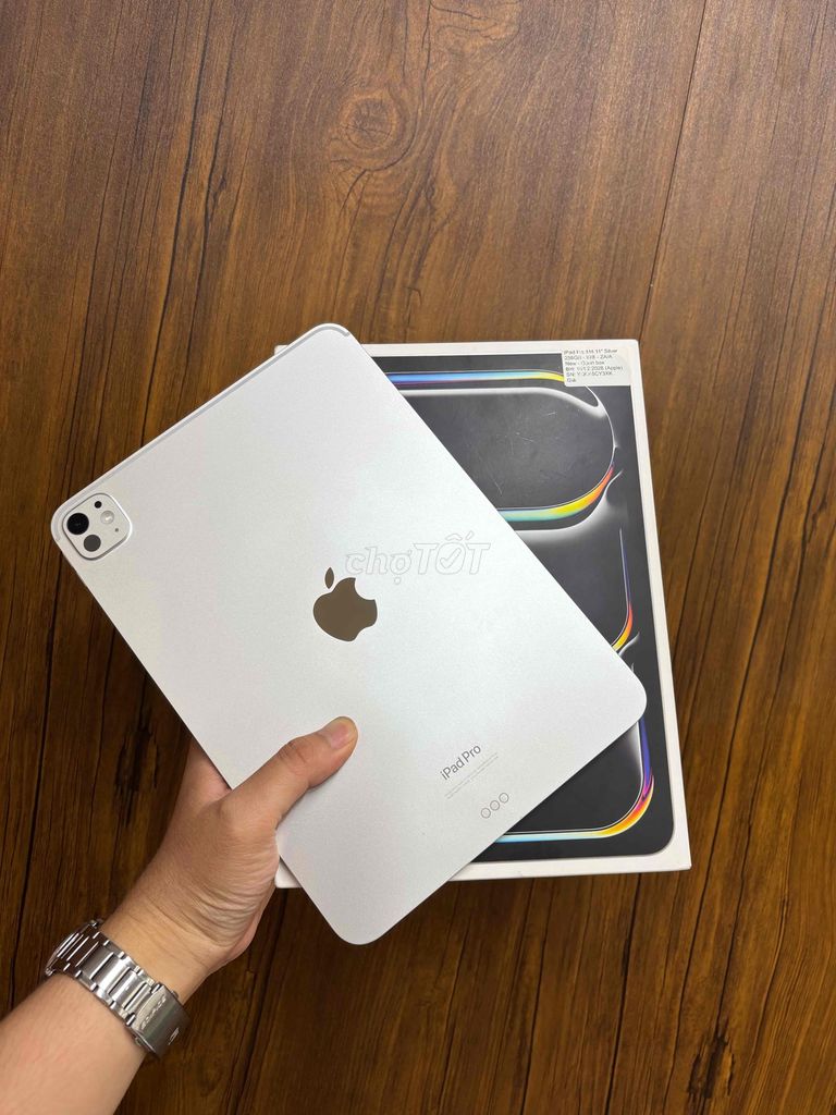 IPad Pro M4 11In 256GB Sạc 6L Bh 2/2026 Fulbox keg