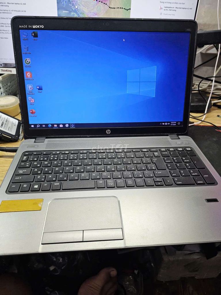 HP 450 G1 core i5-4200m/ram 4/ssd 120/15.6"