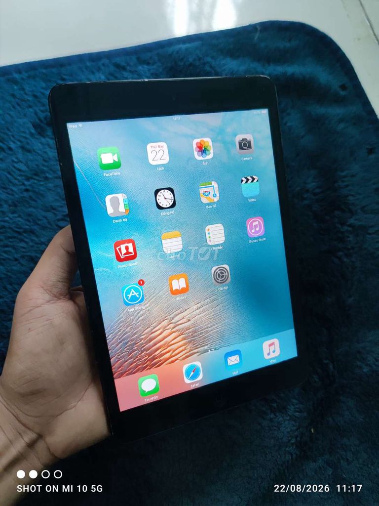Apple iPad Mini 1 Đen Đã sử dụng. Mua bán Máy tính bảng tại Quận 11 Tp Hồ Chí Minh được đăng bởi truong huynh hình 1