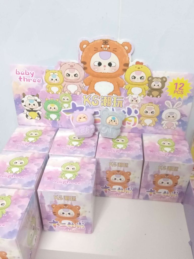 Hộp Blind box tượng lông siêu mịn , đẹp