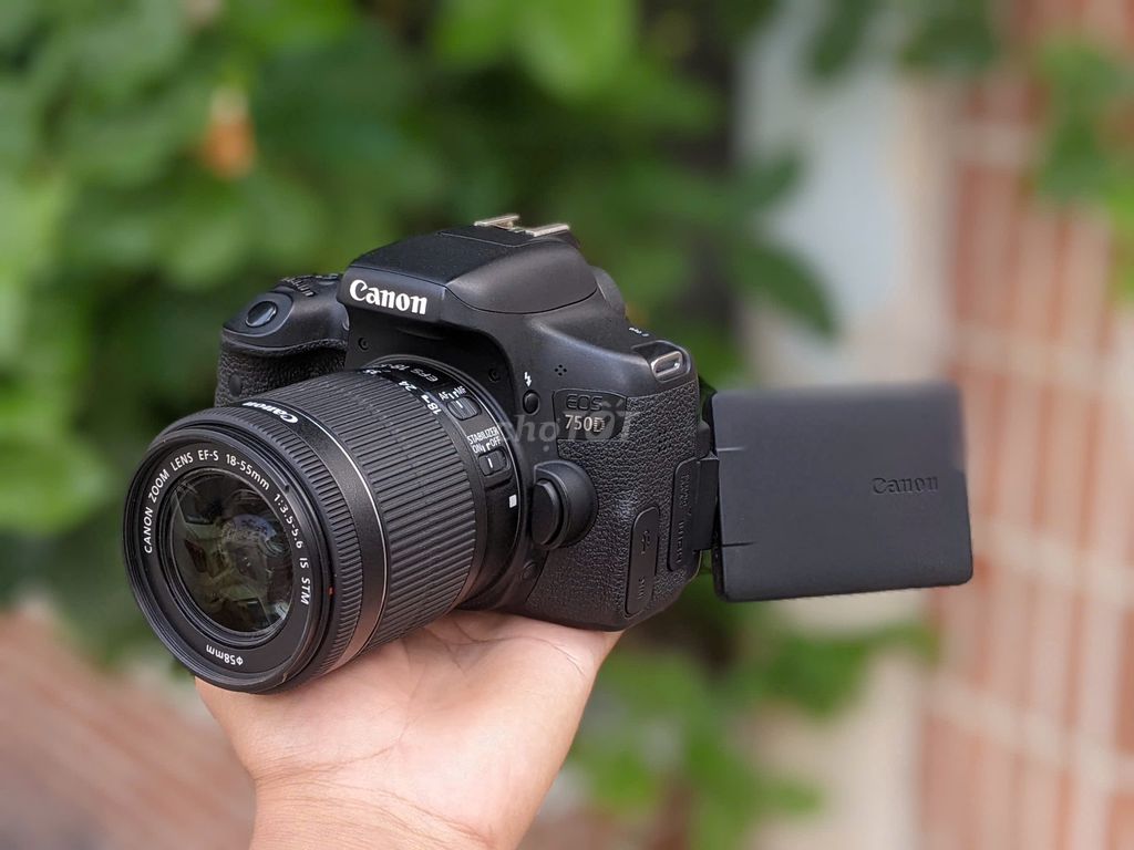 [Máy ảnh KTS] Canon 750D kèm lens 18-55MM. Mua bán Máy ảnh, Máy quay tại Quận 6 Tp Hồ Chí Minh được đăng bởi may anh KTS hình 1