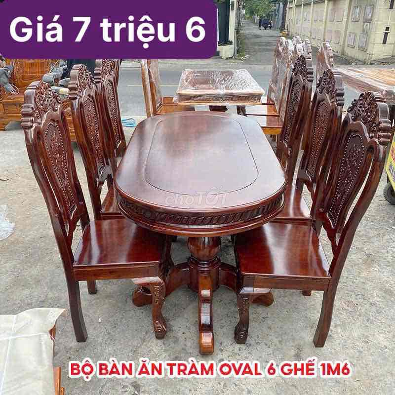 thanh lý bàn ăn 6 ghế