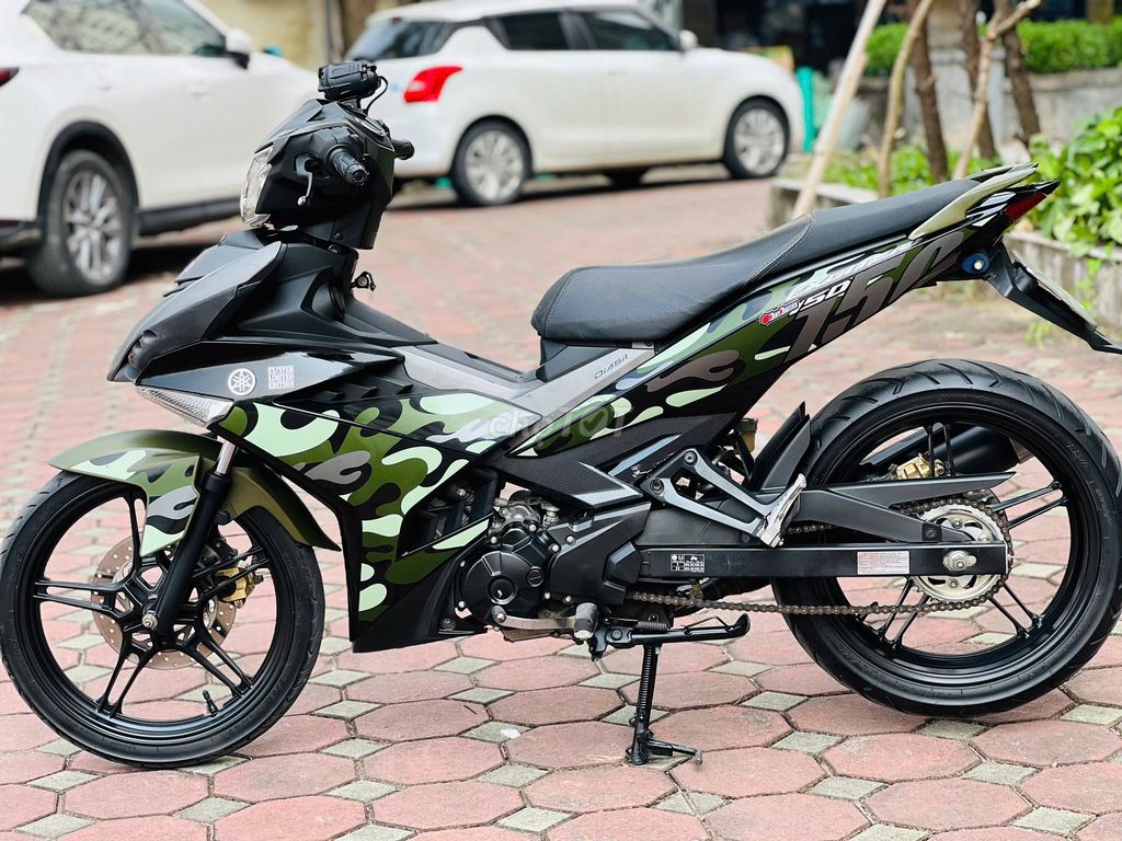 YAMAHA EXCITER 150 CAMO XE ĐẸP ZIN 2018. Mua bán Xe máy tại Quận Nam Từ Liêm Hà Nội được đăng bởi TÙNG LÂM hình 4