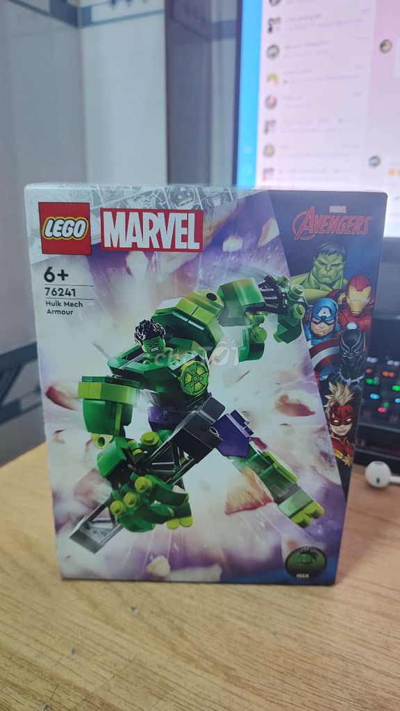 Lego Hulk Mech Armour 76241