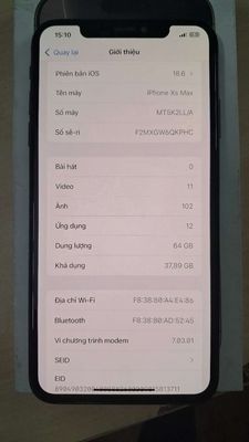 Iphone XS Max. Mua bán Điện thoại tại Quận Hai Bà Trưng Hà Nội được đăng bởi bùi hữu liêm 