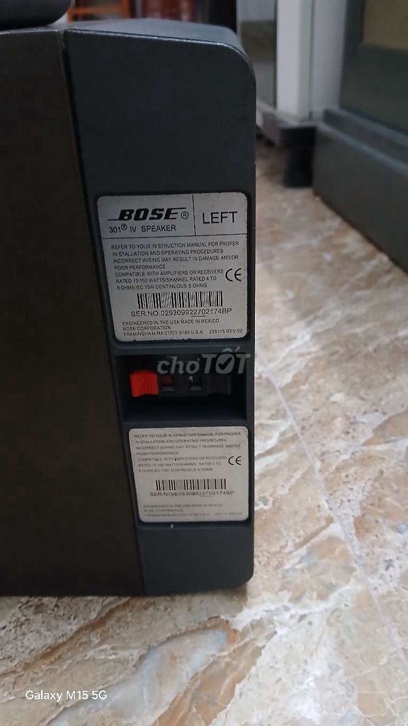 Loa Bose 301 IV Đen. Mua bán Tivi, Âm thanh tại Huyện Vụ Bản Nam Định được đăng bởi Ngọc  hình 1
