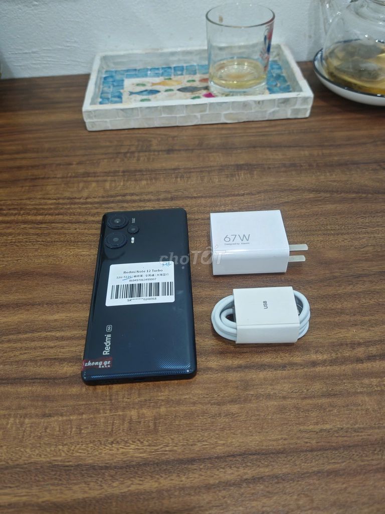Redmi Note 12 Turbo 12/512 sạc 67w có ship COD. Mua bán Điện thoại tại Quận Hoàng Mai Hà Nội được đăng bởi Trần Ngọc Hiếu hình 1
