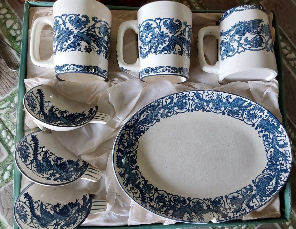 Bộ đồ ăn gốm sứ Xanh trắng. Mua bán Dụng cụ nhà bếp tại Quận Bình Thuỷ Cần Thơ được đăng bởi tuấn hình 1