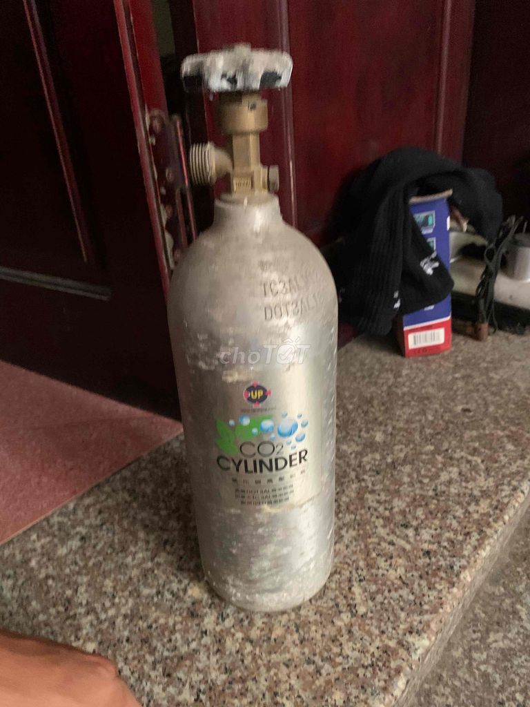 Bình khí CO2 Nhôm Bạc 2l. Mua bán Phụ kiện, Thức ăn, Dịch vụ tại Huyện Đông Anh Hà Nội được đăng bởi hải hình 1