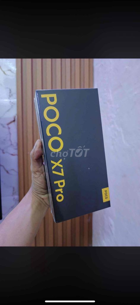 POCO X7 Pro 12GB/256GB vàng đen và xanh. Mua bán Điện thoại tại Quận Tân Phú Tp Hồ Chí Minh được đăng bởi Nguyễn Long hình 1