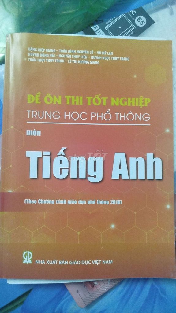 Sách ôn thi Đề Ôn Thi Tốt Nghiệp. Mua bán Sách tại Huyện Củ Chi Tp Hồ Chí Minh được đăng bởi A hung hình 1