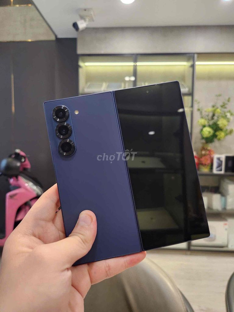 Samsung Galaxy ZFold6 256GB Xanh Navi Quốc Tế Mỹ. Mua bán Điện thoại tại Quận 8 Tp Hồ Chí Minh được đăng bởi TRƯỜNG MOBILE  hình 1