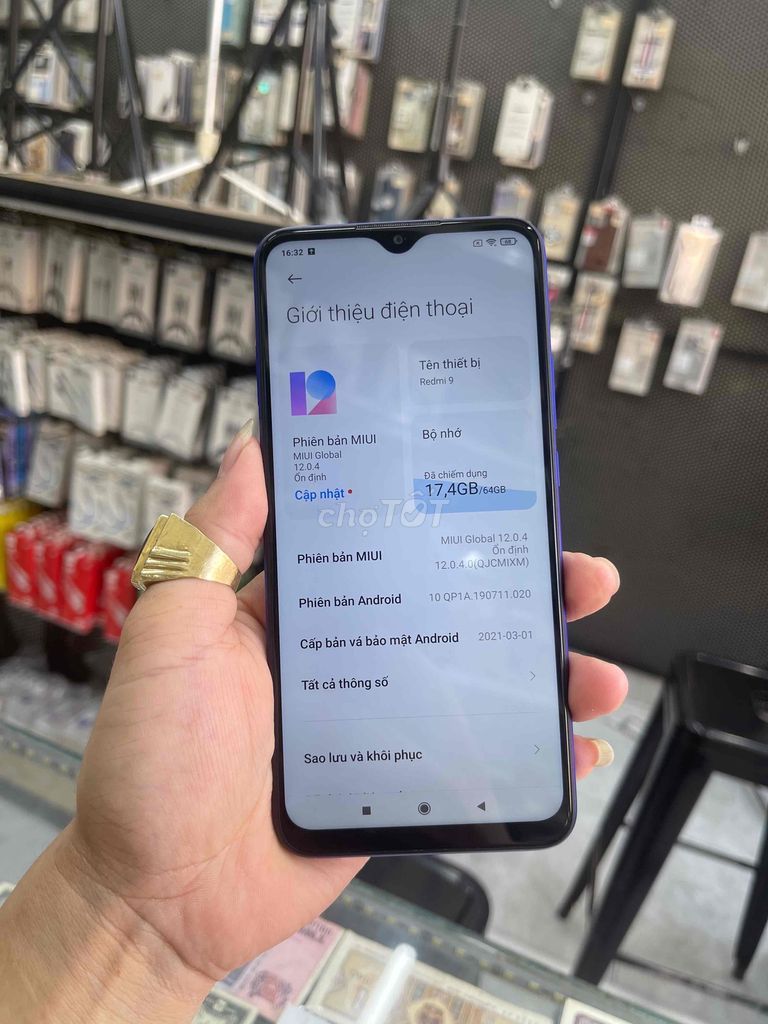 BÁN REDMI 9 - 4/64G ZIN FULL MỚI ĐẸP. Mua bán Điện thoại tại Quận Gò Vấp Tp Hồ Chí Minh được đăng bởi Anh Tùng hình 4