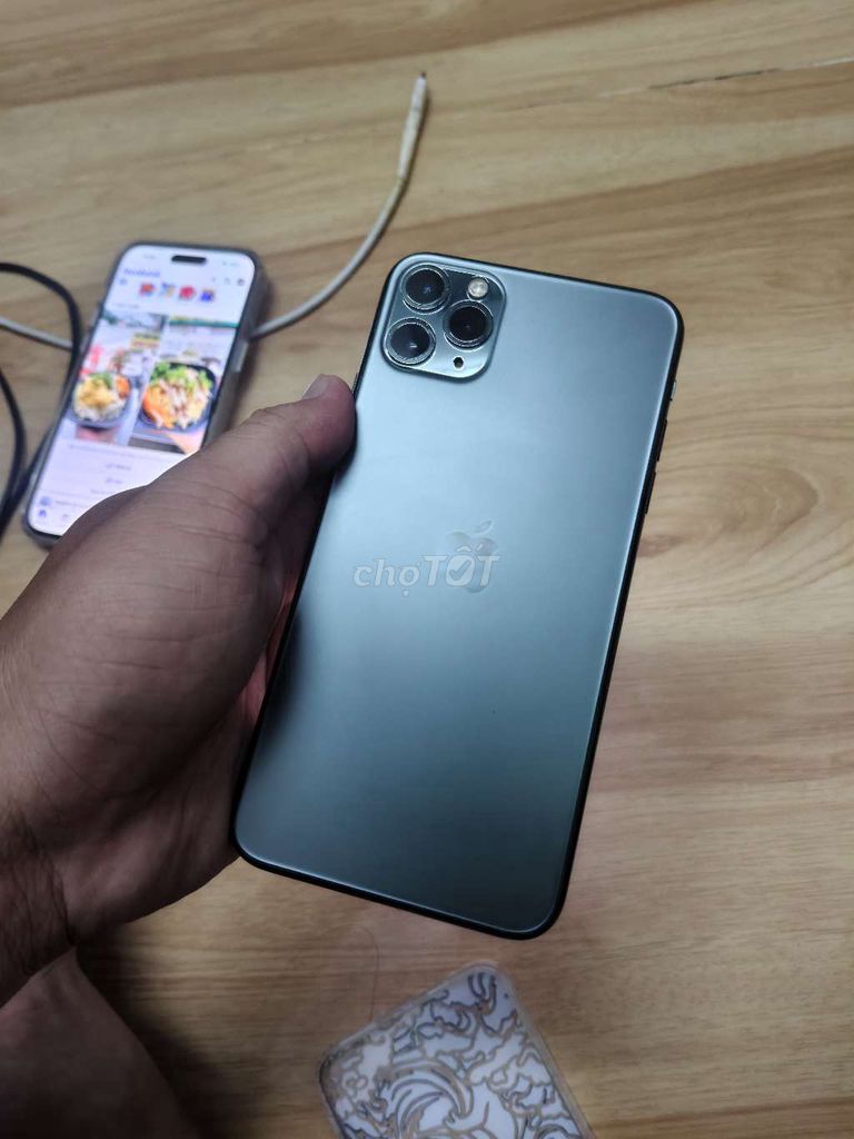 Apple iPhone 11 Pro Max Xám Hư Face ID. Mua bán Điện thoại tại Thành phố Sóc Trăng Sóc Trăng được đăng bởi Tuấn Trần hình 1